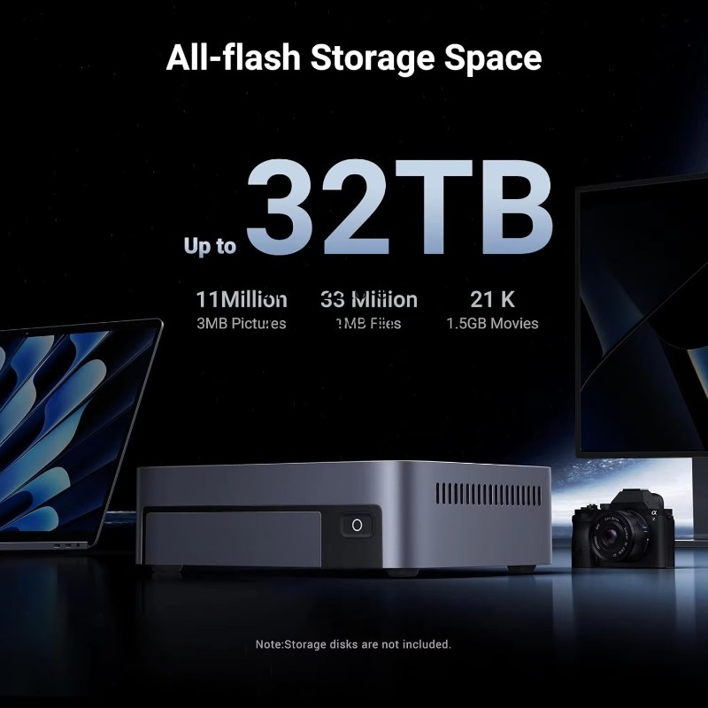 NASync DXP480T Plus 4 Bay All  - огляд і ціна Ddr5 Memory