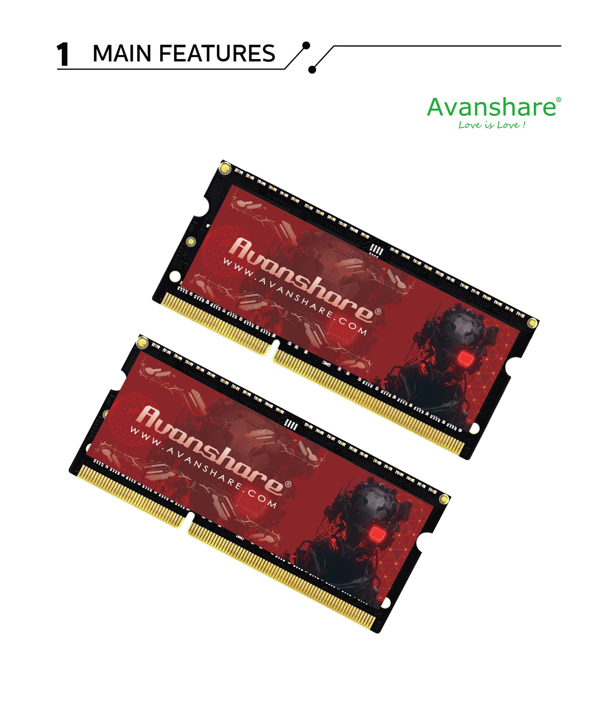 Avanshare Ram Memory DDR5 DDR4 - огляд і ціна Ddr5 64Gb
