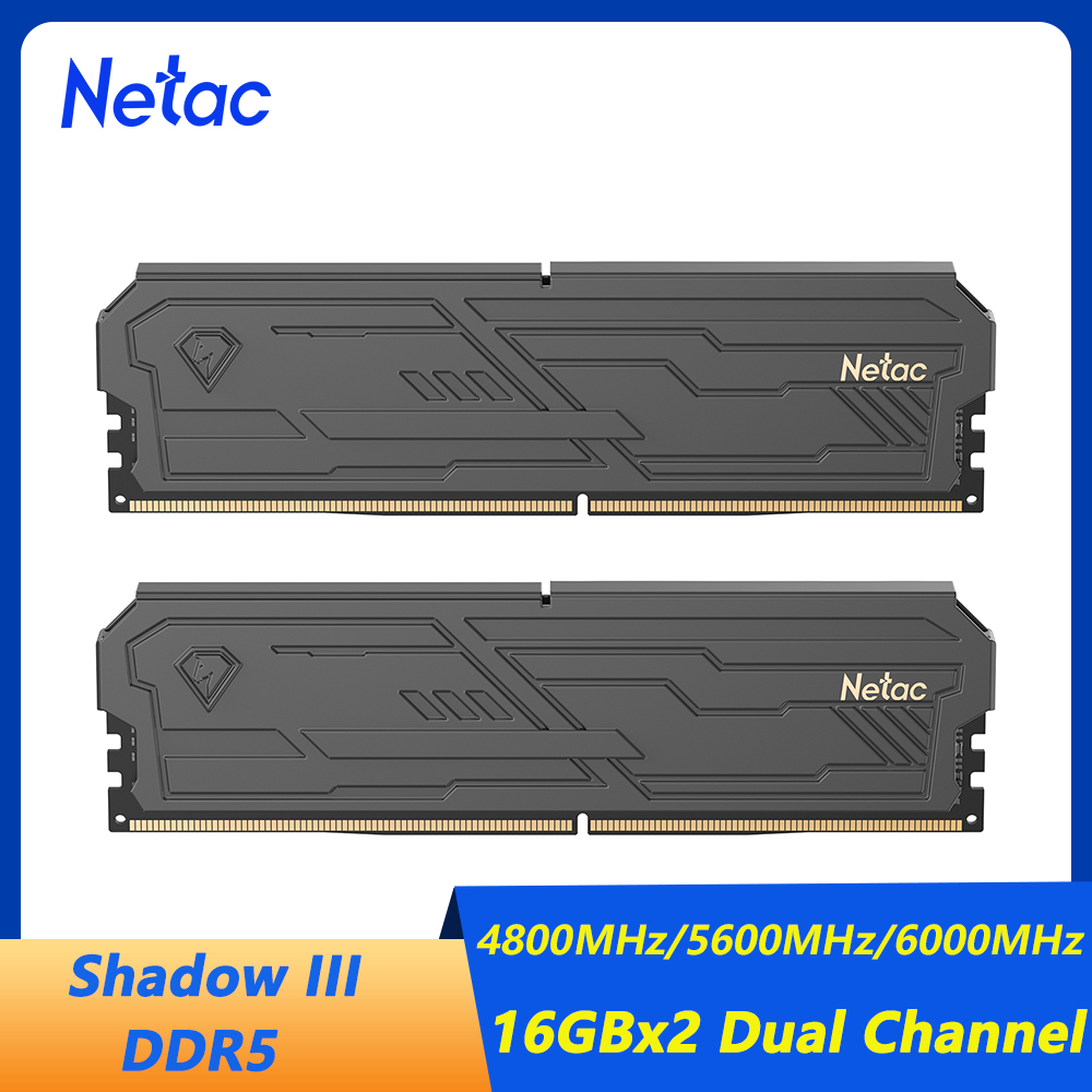 Ddr5 16Gb 6000Mhz - Netac DDR5 Memory Ram Shadow III
