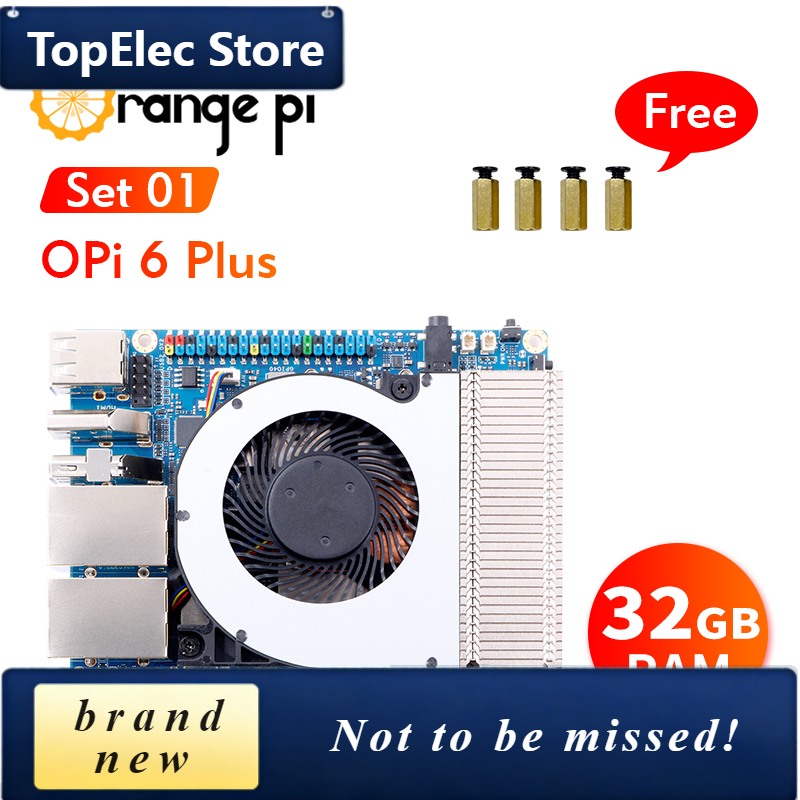 TopElec Orange Pi 6 Plus+Coole - огляд і ціна Ddr5 32Gb