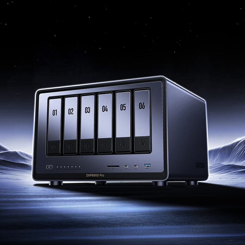 DXP6800 Pro 6-Bay Desktop NAS, - огляд і ціна Ddr5 8Gb