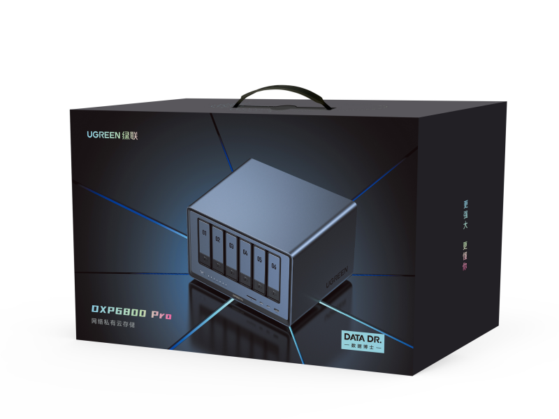 DXP6800 Pro 6-Bay Desktop NAS, - огляд і ціна Ddr5 8Gb