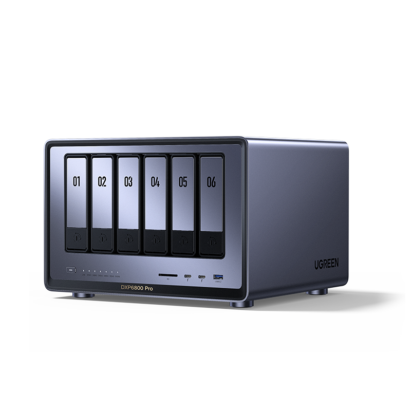 DXP6800 Pro 6-Bay Desktop NAS, - огляд і ціна Ddr5 8Gb