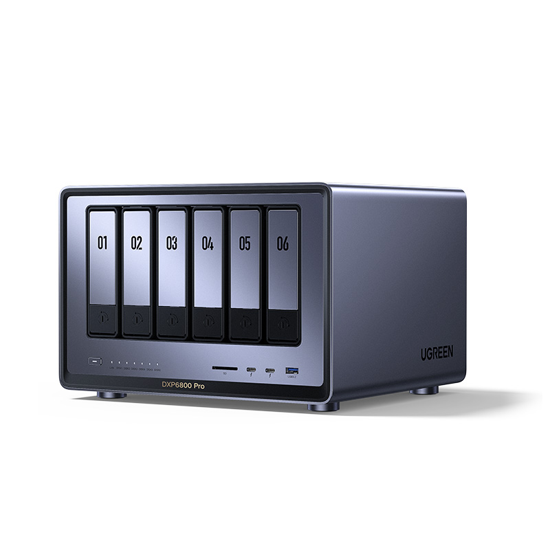 DXP6800 Pro 6-Bay Desktop NAS, - огляд і ціна Ddr5 8Gb