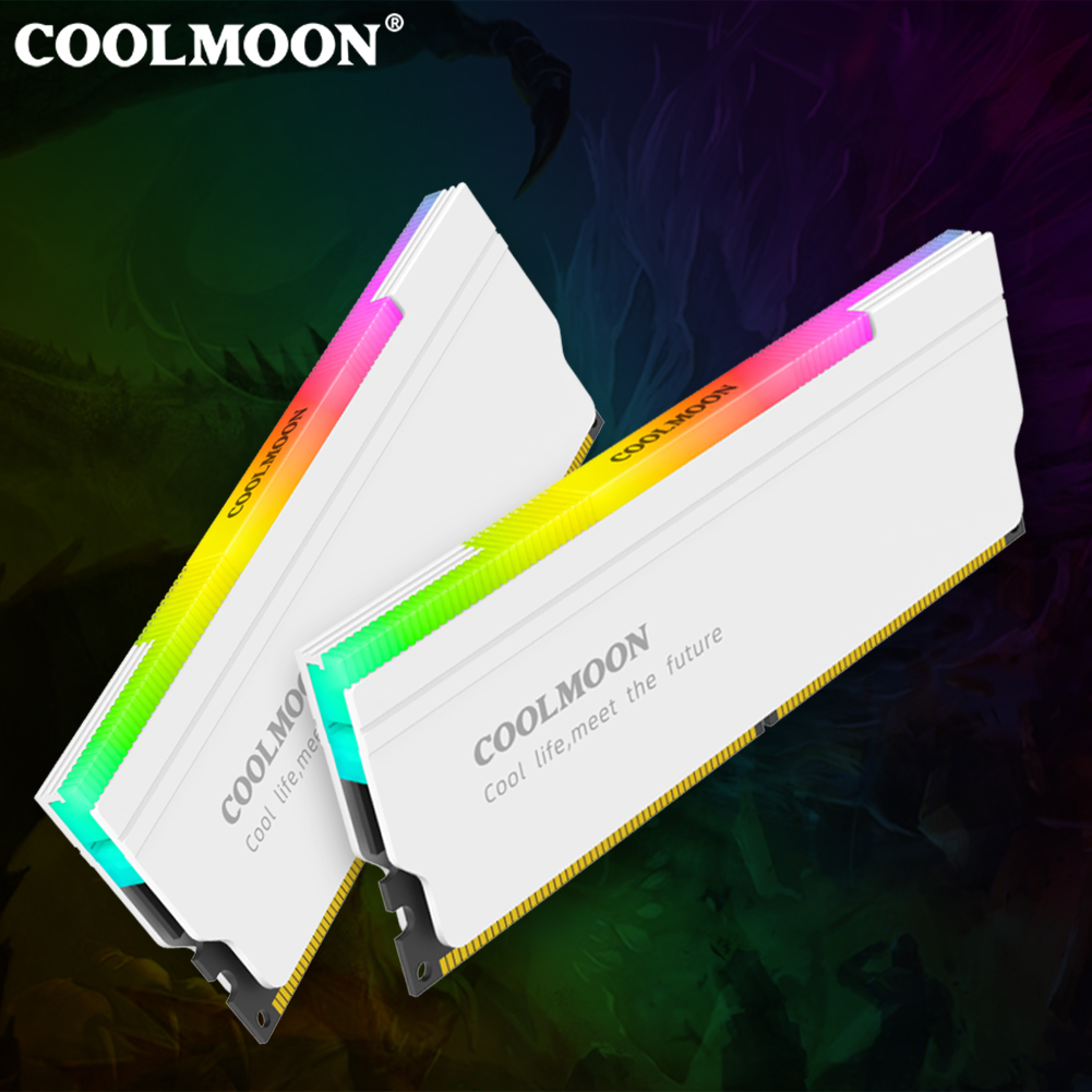 COOLMOON 5V-3PIN ARGB RAM Heat - огляд і ціна Ddr5 Memory