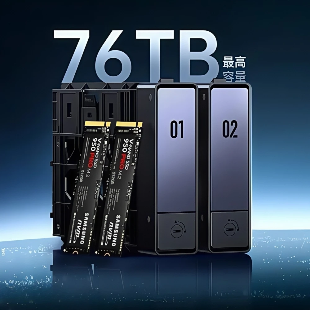 2 Bay NAS Intel N100 Quad Core - огляд і ціна Ddr5 8Gb